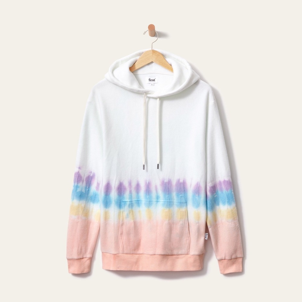 NWT Feat BlanketBlend Hoodie in Coral reef